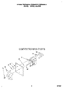 CONVECTION FAN Diagram and Parts List for KEBS208BWH2  KitchenAid Wall Oven