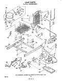 Part Location Diagram of 850383 Whirlpool Evaporator