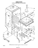 LINER , LIT/OPTIONAL Diagram and Parts List for ET14DC1MWR0  Whirlpool Refrigerator