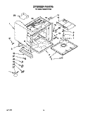 STIRRER Diagram and Parts List for RM980PXYN0  Whirlpool Microwave Oven Combo