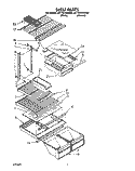 Part Location Diagram of 2163920 Whirlpool SHELF-WIRE