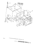 SECTION Diagram and Parts List for RF3000XVW2  Whirlpool Range
