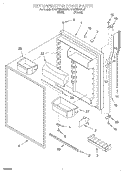 REFRIGERATOR DOOR Diagram and Parts List for KTRP19KGWH01  KitchenAid Refrigerator