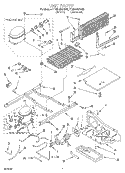UNIT Diagram and Parts List for ET20NMXAW02  Whirlpool Refrigerator