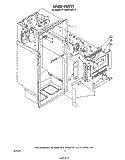 Part Location Diagram of 1105673 Whirlpool GASKET, EVAPORATOR COVER (2)