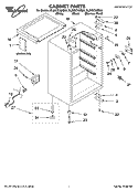 Part Location Diagram of 2209163 Whirlpool TRIM-DOOR