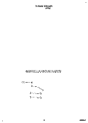 MISCELLANEOUS Diagram and Parts List for CCW5243W1  Whirlpool Washer