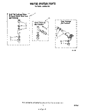 WATER SYSTEM Diagram and Parts List for LA3300XPW4  Whirlpool Washer