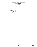 MISCELLANEOUS, LIT/OPTIONAL Diagram and Parts List for RUD3006DB2  Roper Dishwasher