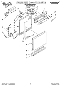 Part Location Diagram of 3373621 Whirlpool HARNS-WIRE