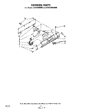 CONSOLE Diagram and Parts List for CA2180XMW0  Whirlpool Washer