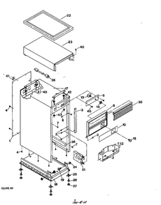 Part Location Diagram of 93470012 Whirlpool Trash compactor bottom plate roller