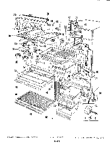03 - Fresh Food Compartment Diagram and Parts List for RNB23AA-3A  Whirlpool Refrigerator