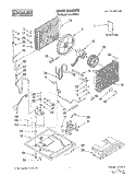 UNIT, LITERATURE Diagram and Parts List for CA14WC51  Whirlpool Air Conditioner