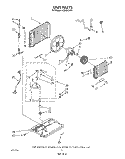 UNIT Diagram and Parts List for ACM052XX1  Whirlpool Air Conditioner