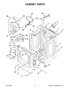 Part Location Diagram of W11565027 Whirlpool CNTRL-ELEC