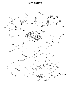 Unit parts Diagram and Parts List for WRS311SDHB03  Whirlpool Refrigerator