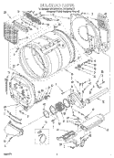 Part Location Diagram of 3406931 Whirlpool SOCKET, LIGHT