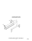 BACKGUARD Diagram and Parts List for SF0100SRW6  Whirlpool Range