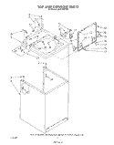 TOP AND CONSOLE , LITERATURE AND OPTIONAL Diagram and Parts List for LA5510XTW0  Whirlpool Washer