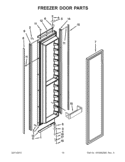 Part Location Diagram of W11700297 Whirlpool GAP-HINGE