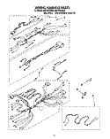 WIRING HARNESS Diagram and Parts List for RM770PXAQ0  Whirlpool Wall Oven
