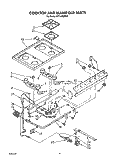 COOKTOP AND MANIFOLD, LIT/OPTIONAL Diagram and Parts List for SF314PSRW6  Whirlpool Range