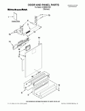 Part Location Diagram of W10195552 Whirlpool HANDLE