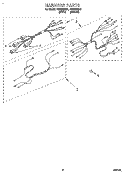 Part Location Diagram of 3169540 Whirlpool HARNS-WIRE