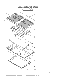 GRILL MODULE KIT 4179094 Diagram and Parts List for RC8950XRH1  Whirlpool Cooktop
