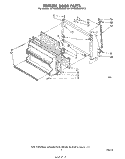FREEZER DOOR Diagram and Parts List for ET18JMXMWR2  Whirlpool Refrigerator