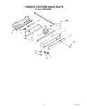 FREEZER CONTROL PANEL Diagram and Parts List for KSSS36DWX00  KitchenAid Refrigerator