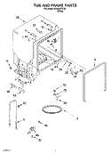 Part Location Diagram of 8268477 Whirlpool USE WPL 8542575