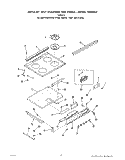 POWER LOCK Diagram and Parts List for 1456W2A  Roper Range