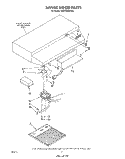 SECTION Diagram and Parts List for RH2724XWW0  Whirlpool Range Hood