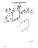 Part Location Diagram of 3369869 Whirlpool Harness and Protector