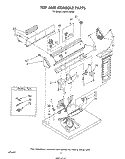 Part Location Diagram of LIT696218 Whirlpool Use & Care Guide