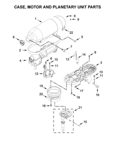 Part Location Diagram of W11112249 Whirlpool MOTOR