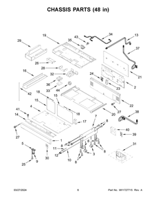 Part Location Diagram of W11728207 Whirlpool PLATE-COVR