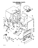 Part Location Diagram of LIT3373616 Whirlpool Wiring Diagram