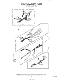 WIRING HARNESS Diagram and Parts List for KEMI300VBL3  KitchenAid Microwave Oven Combo