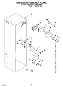 Part Location Diagram of 2221211 Whirlpool LADDER