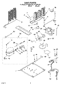 UNIT, OPTIONAL Diagram and Parts List for TT18HPXLT01  Estate Refrigerator