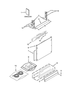 Door And Panel Parts Diagram and Parts List for KDTE704DPA0  KitchenAid Dishwasher