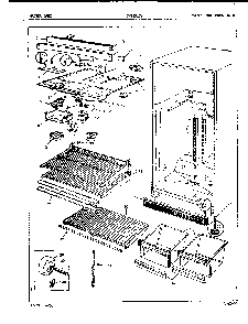 03 - Fresh Food Compartment Diagram and Parts List for CNT19L6V  Whirlpool Refrigerator