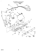 CONTROL, LIT/OPTIONAL Diagram and Parts List for 3XARG496WP01  Whirlpool Refrigerator