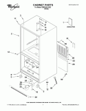 Part Location Diagram of W10235751 Whirlpool ENERGY GUIDE