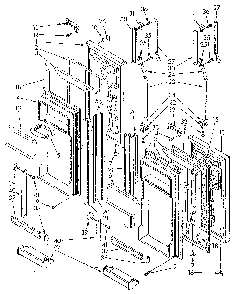Refrigerator Door Diagram and Parts List for EF19MKXSM01  Whirlpool Refrigerator