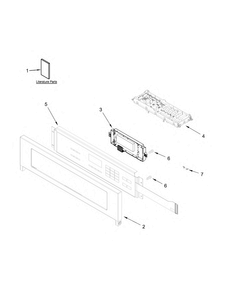Part Location Diagram of W10758300 Whirlpool Use and care guide