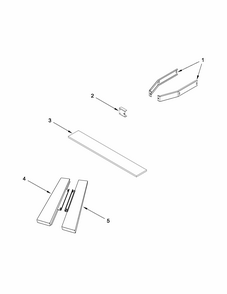 Installation Parts Diagram and Parts List for IBMS1455DS00  Whirlpool Microwave